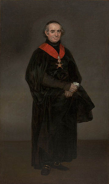 Francisco de Goya Portrait of Don Juan Antonio Llorente